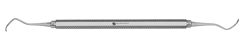 Universal Curette, # 17-18S McCall, Narrow Blade Molars, EagleLite Handle, 3/8