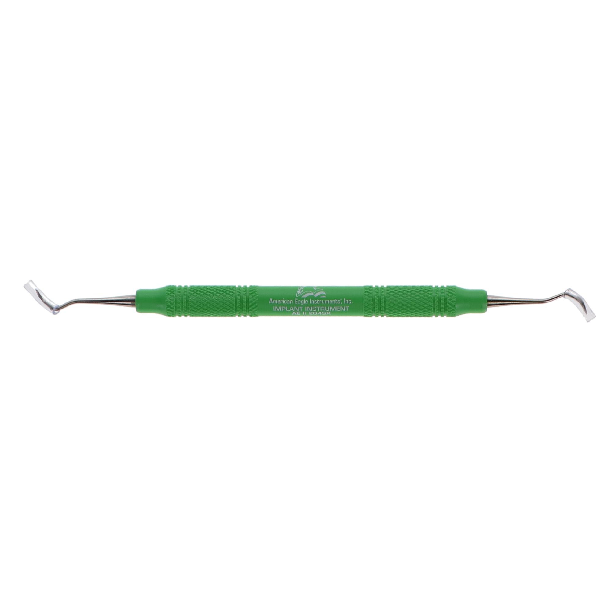 Titanium Implant Sickle Scaler, # 204S, Posterior, EagleLite, Resin, 3/8