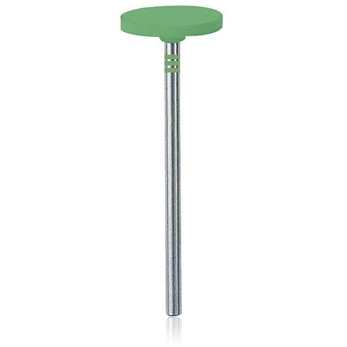 CeraGlaze Polishers, Pre-Polishing, HP, Large Disc, 14.5 mm, Coarse, Green, 1/Pk, P343