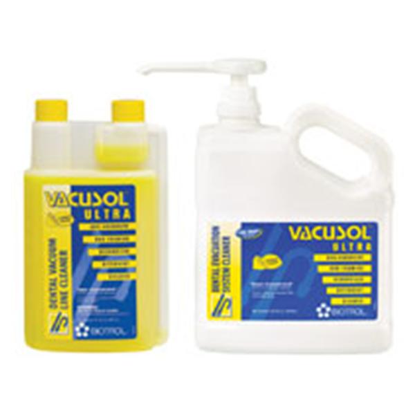 Vacusol Ultra Dental Vacuum Line Cleaner Solution, Starter Kit, Lemon, 1/Pk, ED906