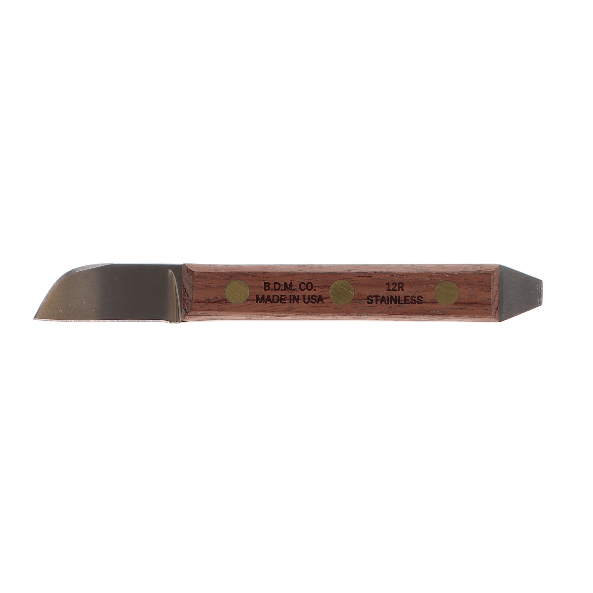 Knife, for Lab Plaster, Triple Riveted Blade, Rosewood Handle, # 12, 1-3/4