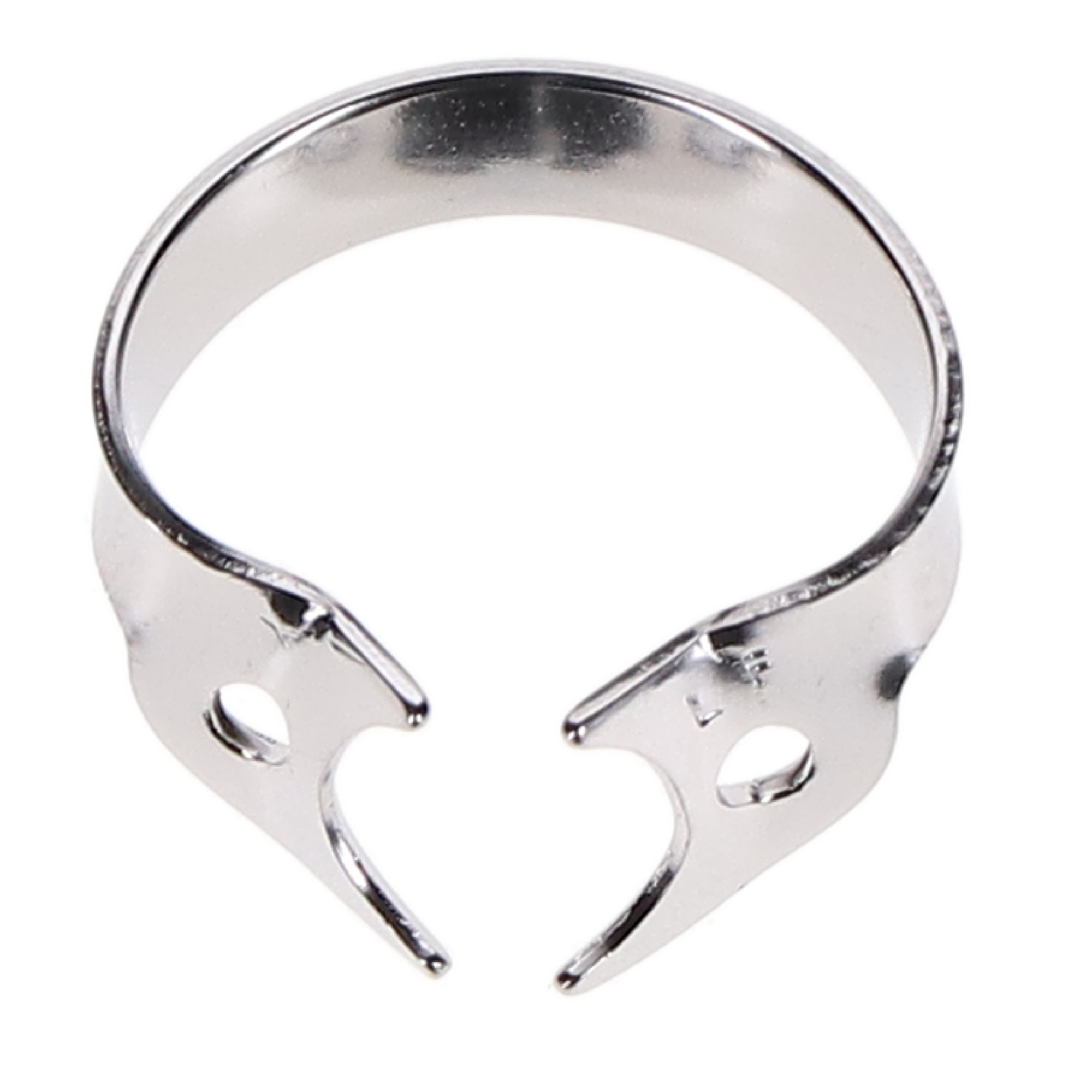 Hygenic Rubber Dam Clamp, Gloss Finish, # W14, Wingless, 1/Pk, H02774