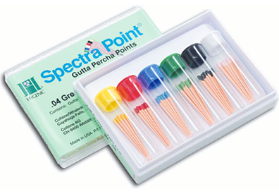 Hygenic SpectraPoint Gutta-Percha Points, Machine-Rolled, 0.04 Taper, # 40, Black, 60/Pk, H08763 (DISCONTINUED)