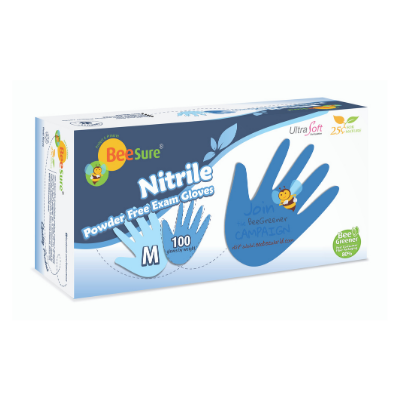 BeeSure Nitrile Glove X-Large 100/Bx