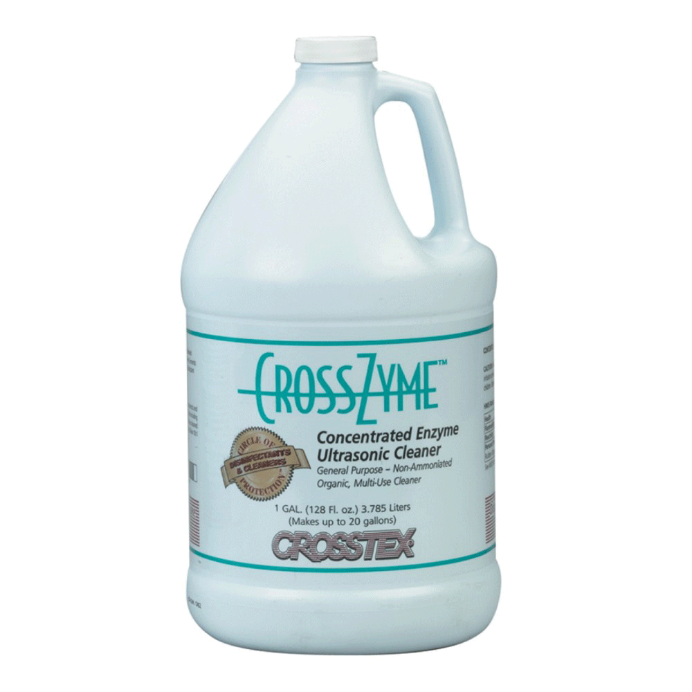 CrossZyme Concentrated Ultrasonic Cleaner, 1 Gal, 1/Pk, JEZ
