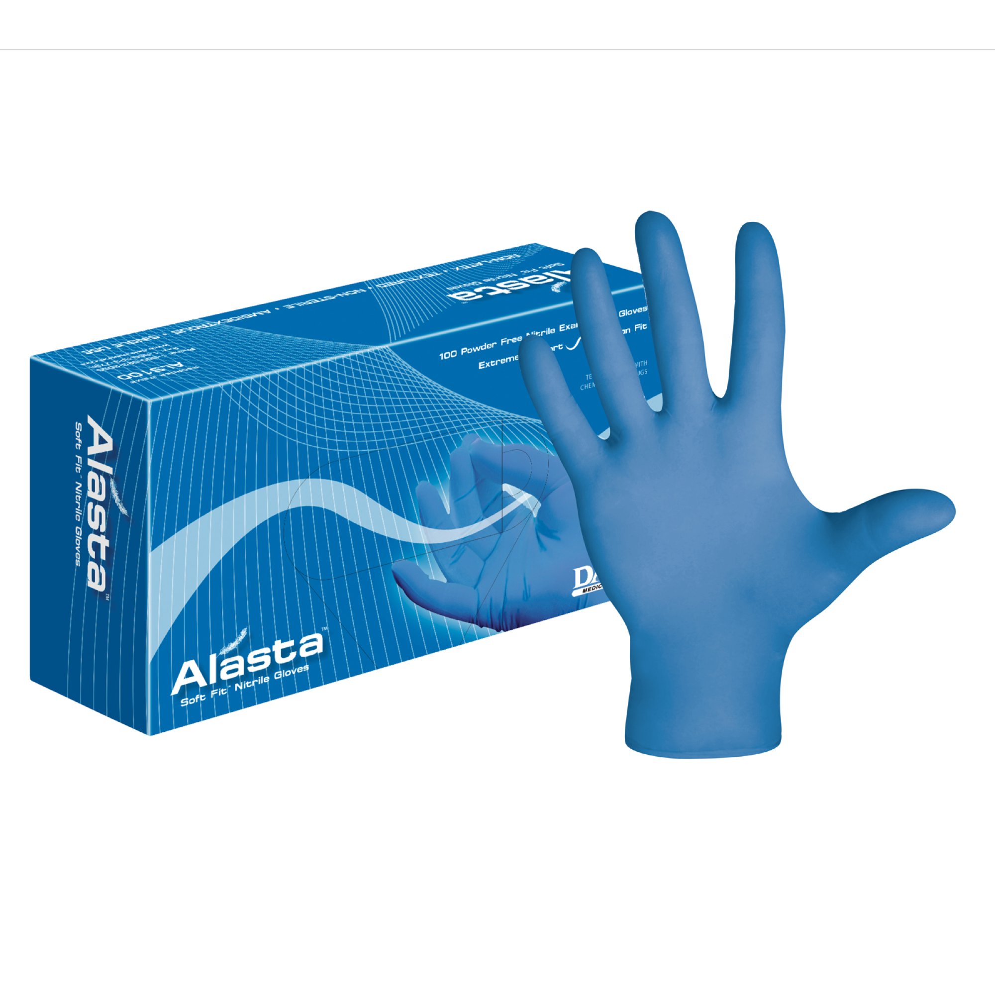 Alasta PF Nitrile Glove XS 100/Bx
