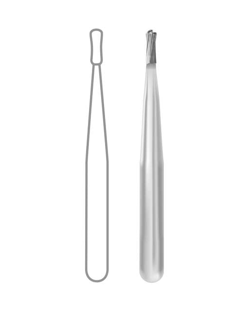 Midwest Operative Carbide Burs, FG, Pear, 0.8 mm, # 330, 10/Pk