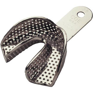 COE Nickel-plated Perforated Pedodontic Impression Trays, Lower # 28, Pedo/Ortho, 1/Pk