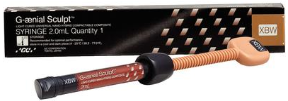 G-aenial Sculpt Universal Composite, Syringe Refill, 2 ml, XBW, 1/Pk