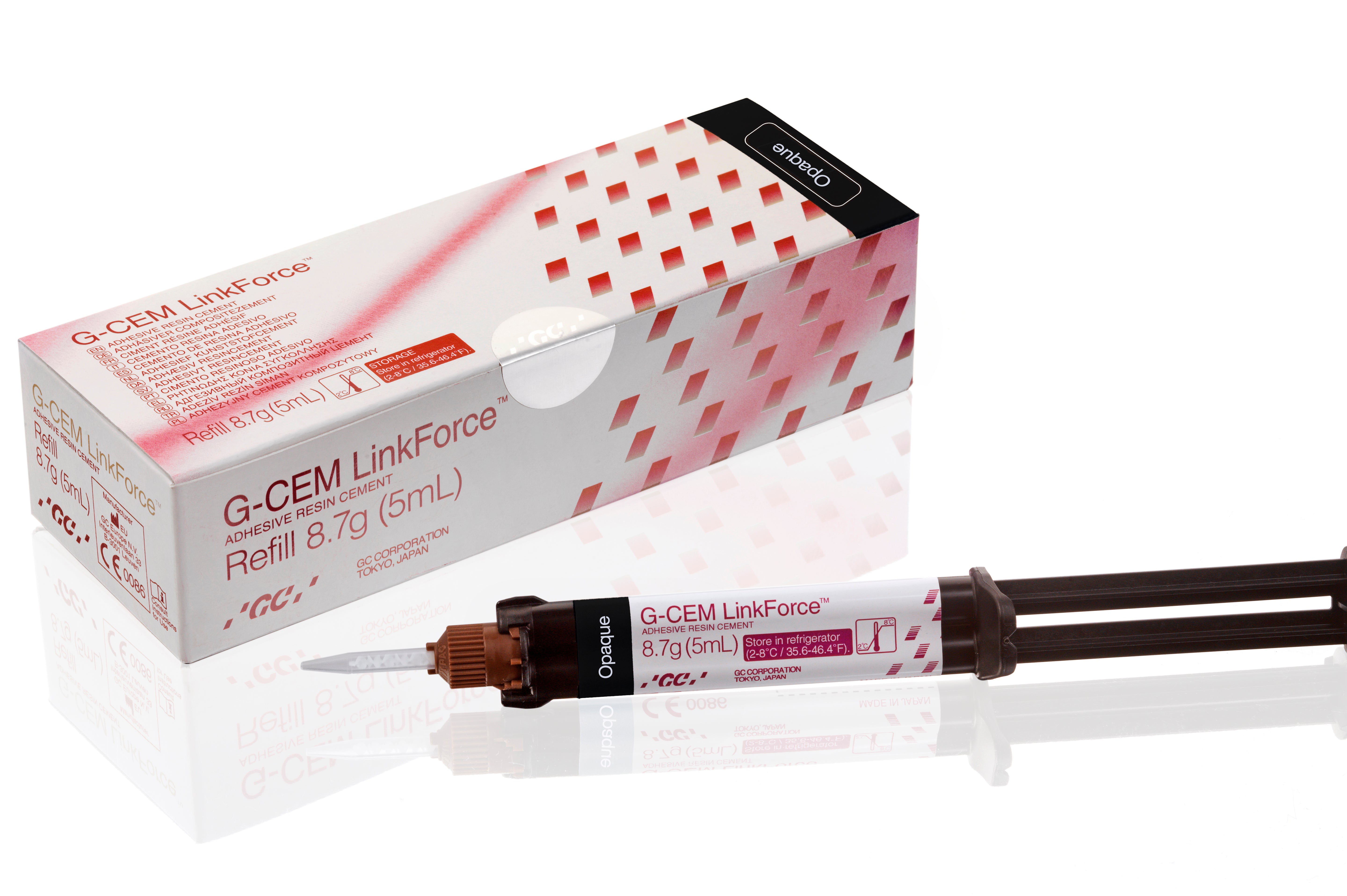 G-Cem LinkForce Cement, Syringe Refill, 5 ml, Opaque, 1/Pk