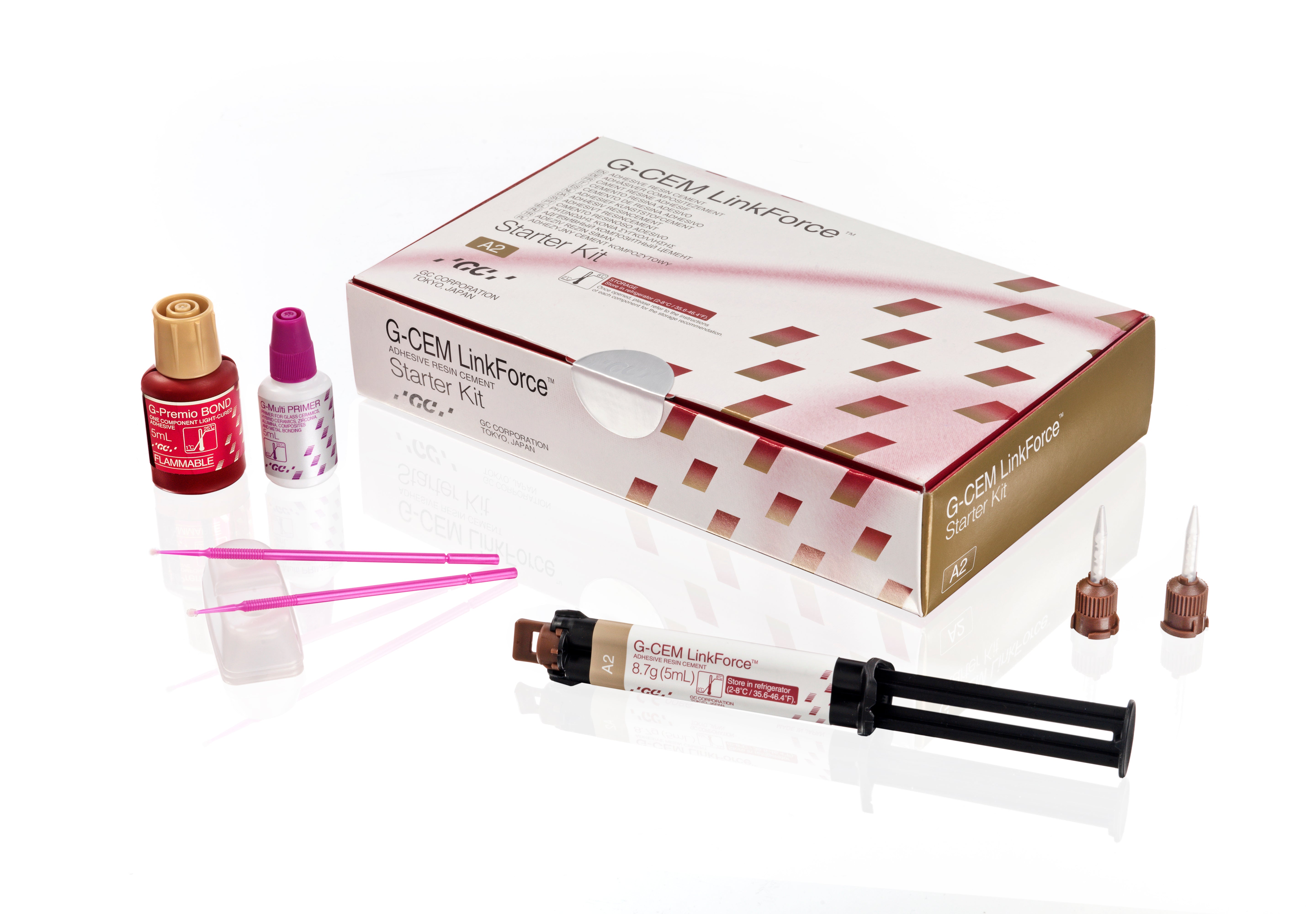 G-Cem LinkForce Resin Cement, Starter Kit, A2, 1/Pk