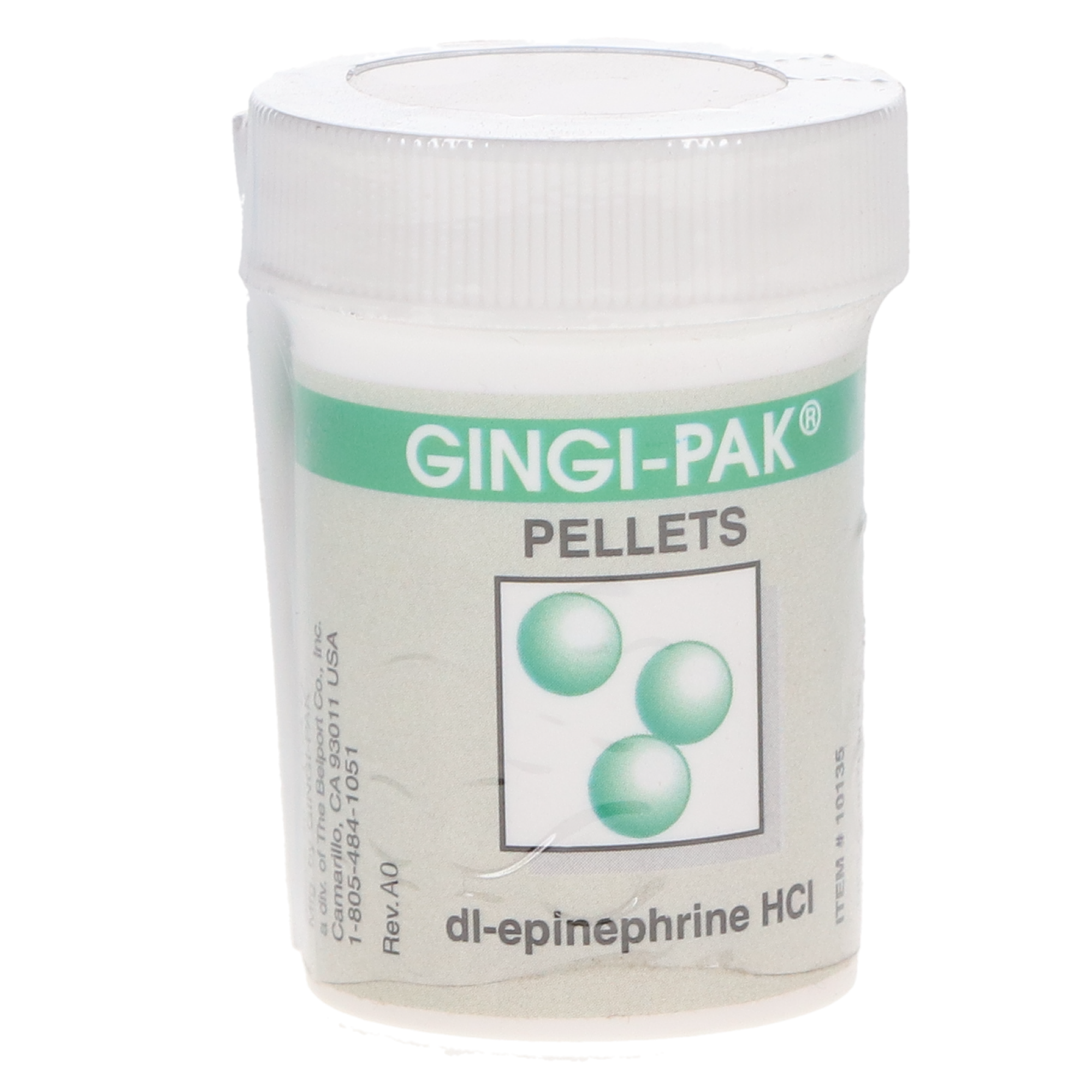 Cotton Pellets, with Epinephrine, 500/Pk