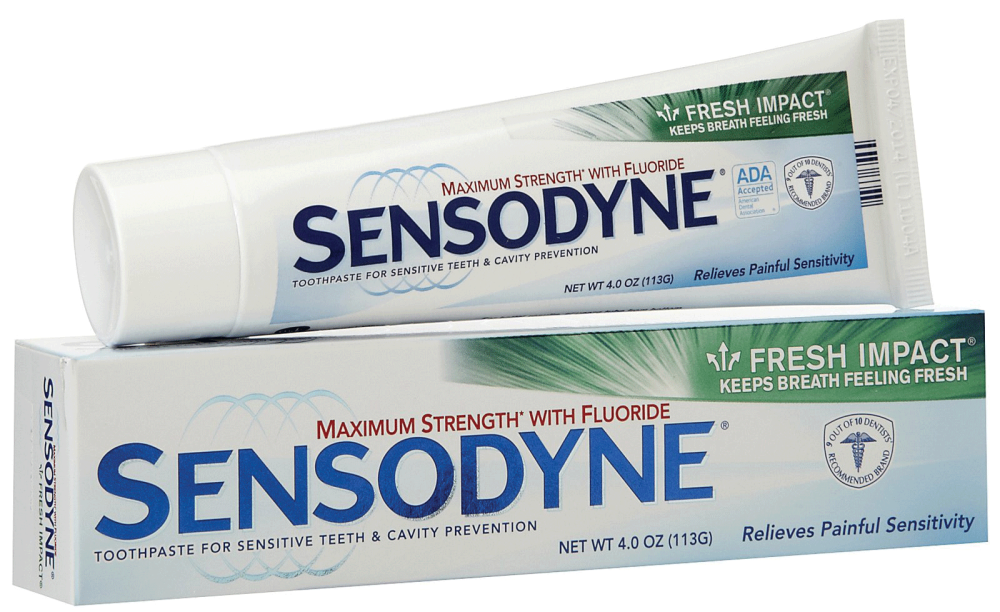 Sensodyne Extra Whitening Toothpaste Trial Size, 0.8 oz, 36/Pk
