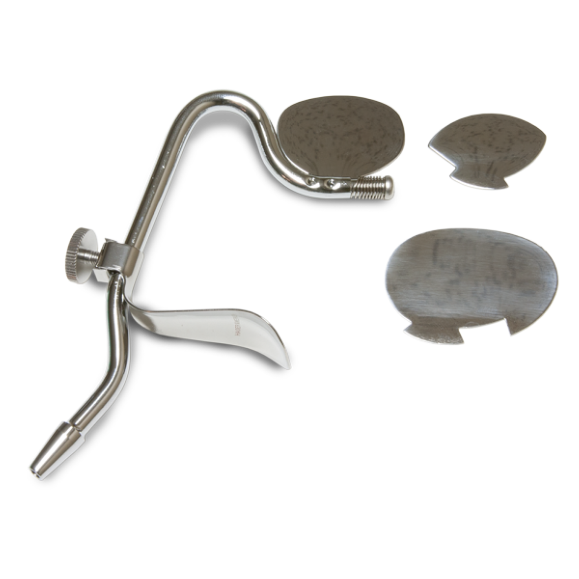 Svedopter Saliva Ejector, with Optical Mirror, Chrome-Plated, 1/Pk