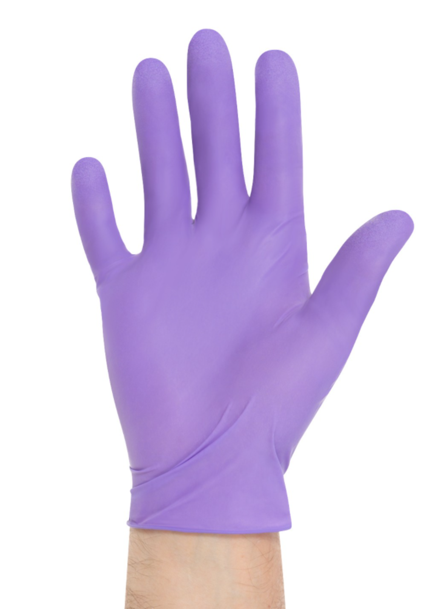 Purple Nitrile Exam Gloves, Powder-Free, Non-Sterile, Medium, 100/Box