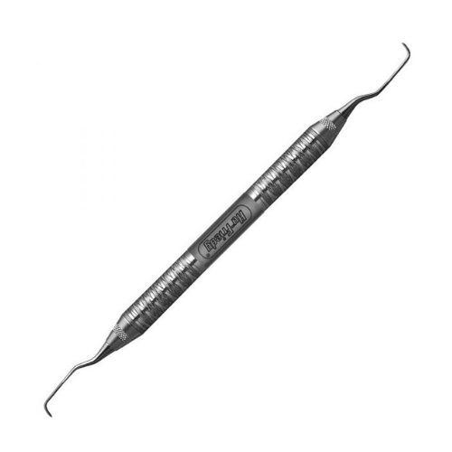 Gracey Curette, Double-Ended, 11/12, # 7 Satin Steel Colors, Mesial Surface of Posterior Teeth, 1/Pk, SG11/127