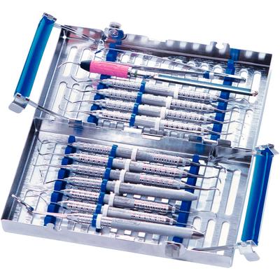 IMS Signature Series Double-Decker Cassette, 14-Instrument, Two-Tier, Blue, 1/Pk, IM9148