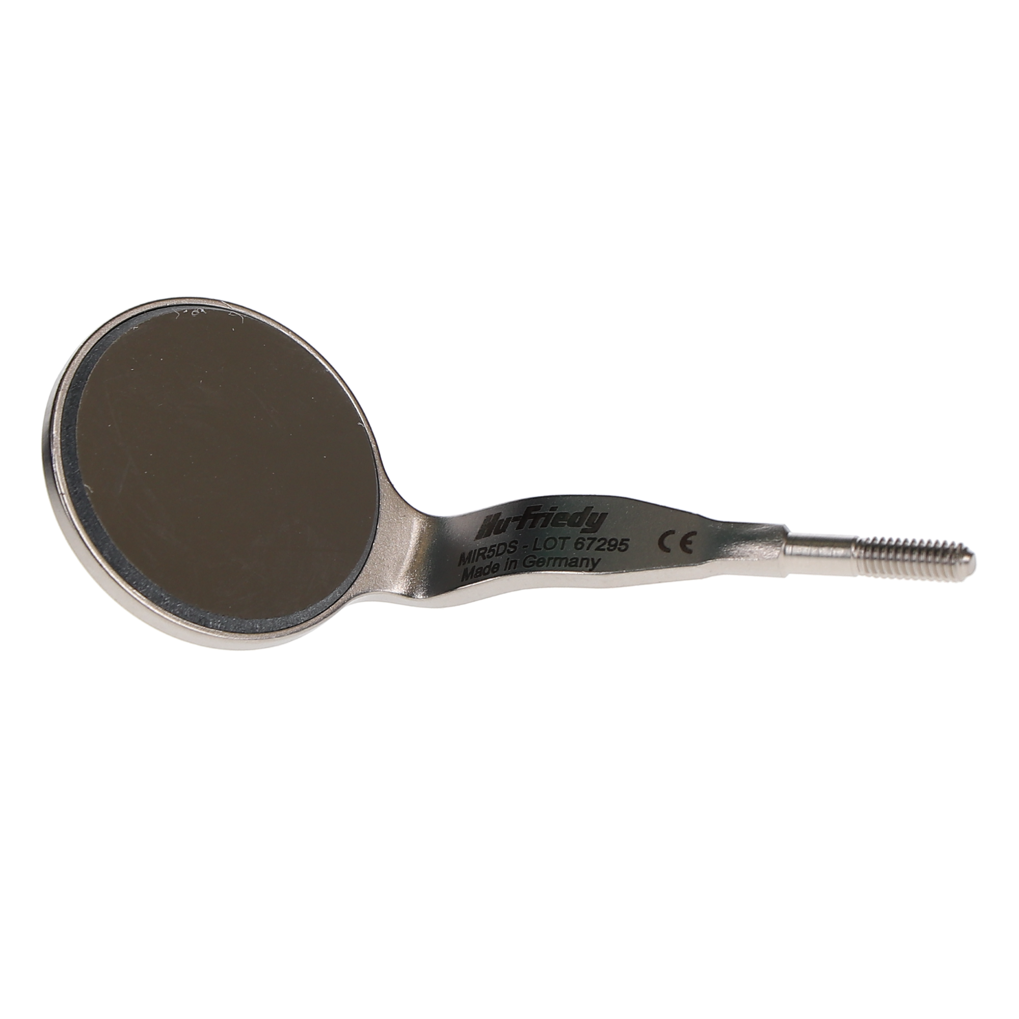 Cone Socket Mouth Mirror, FS, Double-Sided, # 5 Rhodium-Coated, 3/Pk, MIR5DS/3