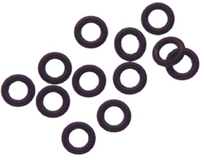 Ultrasonic Handle O-Rings, Black, 12/Pk, UBLKORING