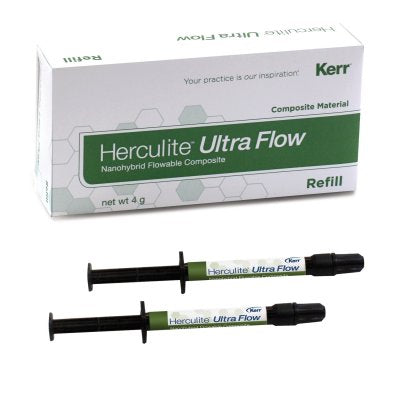 Herculite Ultra Flow Flowable, Syringe Refill, 2 g, B1, 2/Pk, 35397