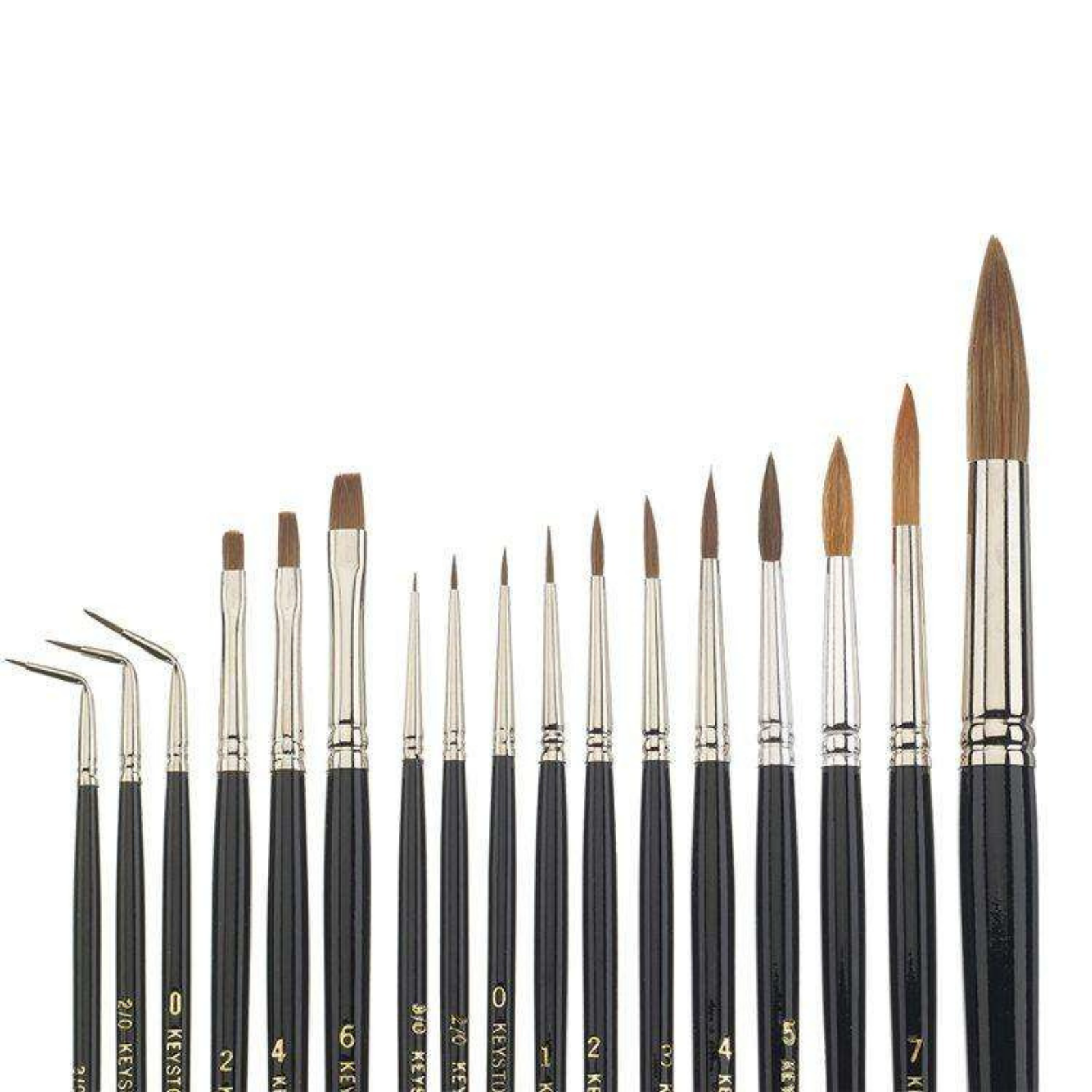 Red Sable Brush, # 0, 1/Pk