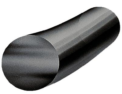 Nylon Suture with C6 Needle (RC), Black Monofilament, 18