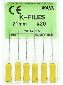 K-Flex Files 21 mm #20 6/Bx