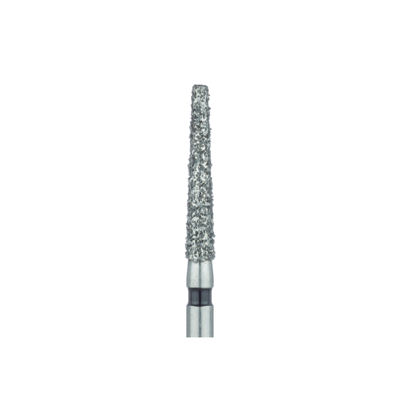 Meisinger Multi-Use Diamond Burs, FG, Round Edge Taper, # 848H, 1.8 mm, Super Coarse, Black, 5/Pk, 848H-018-FG