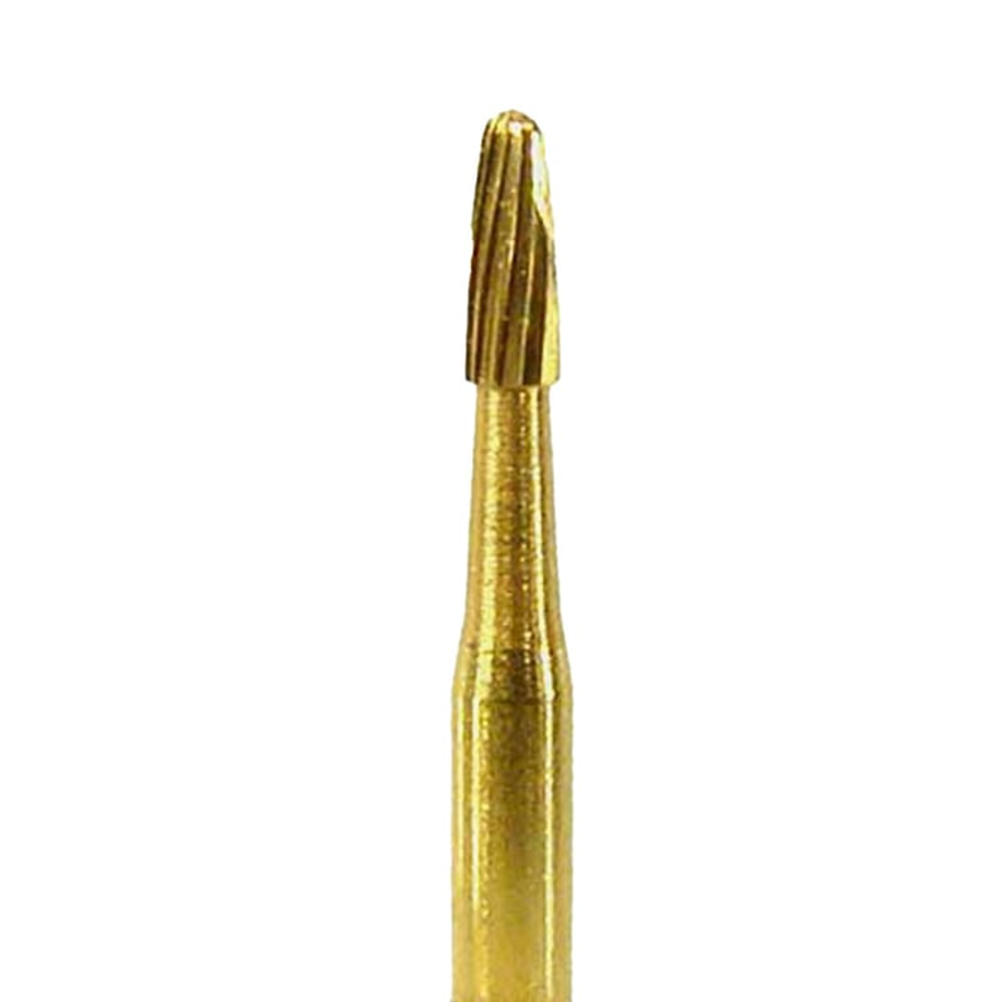 NeoBurr 12-Blade Trimming & Finishing Carbide Single-Use Burs, FG, Bullet, 7803, 1.2 mm, 25/Pk