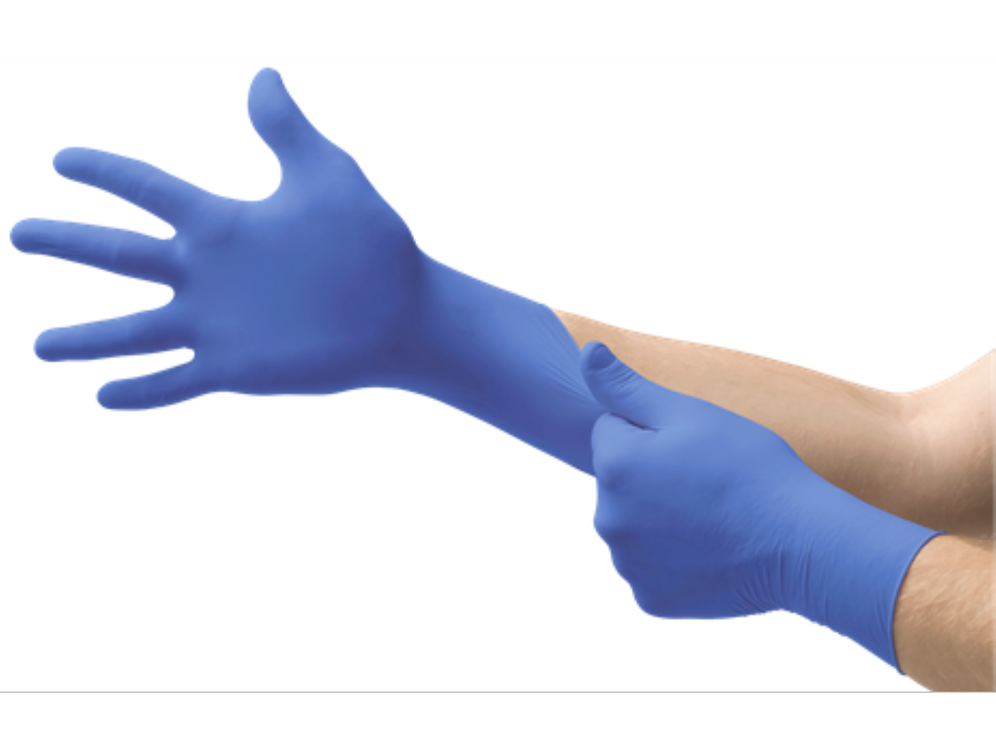 Ultraform Nitrile Gloves, Medium, Cobalt Blue, 300/Box, UF-524-M