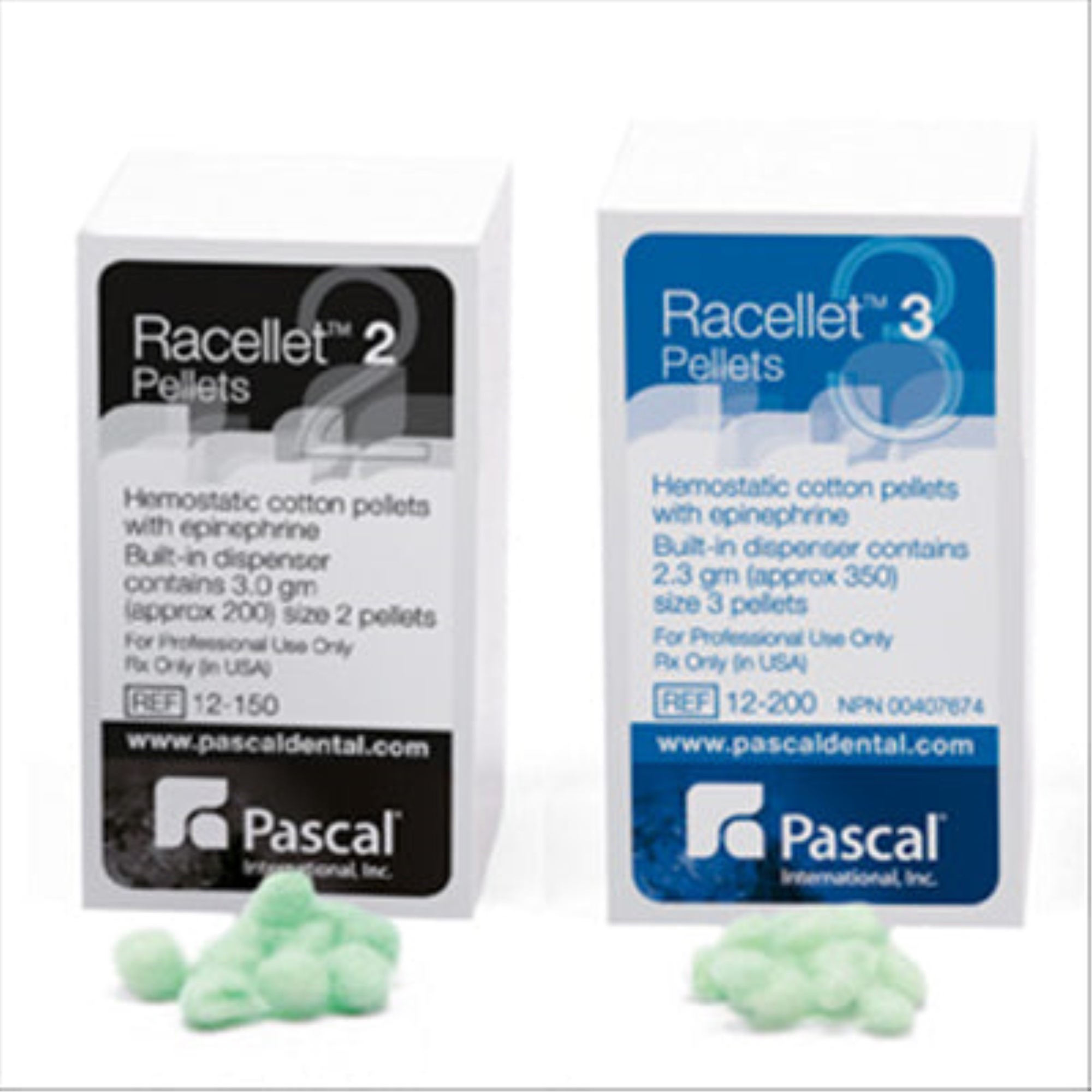 Racellet Hemostatic Pellets, # 2, 200/Pk