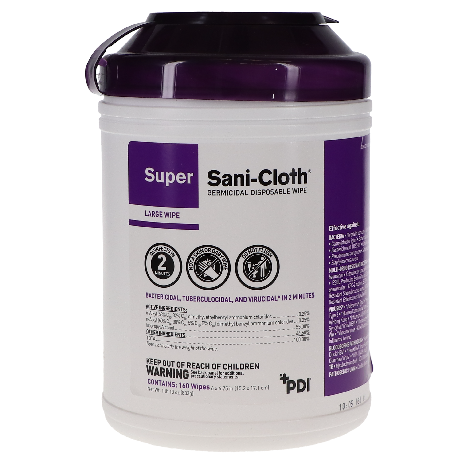 Super Sani-Cloth Large Wipes (6