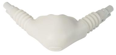 Autoclavable Nasal Hoods, Double Mask Hood Kit, with 3 Inner Mask Liners, Pediatric, 1/Pk, 5054B