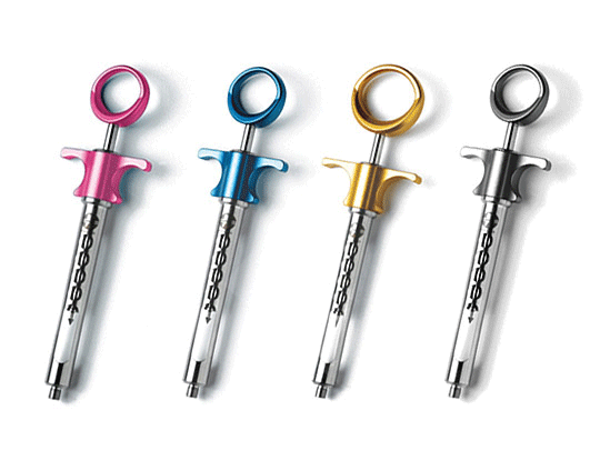 Aspirating Anesthetic Syringe, Fusion, Titanium, 1/Pk, N2105