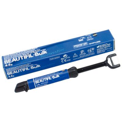 Beautifil Bulk Restorative Resin Composite, Light-Cure, Restorative Tip, 0.25 g, A, 20/Pk