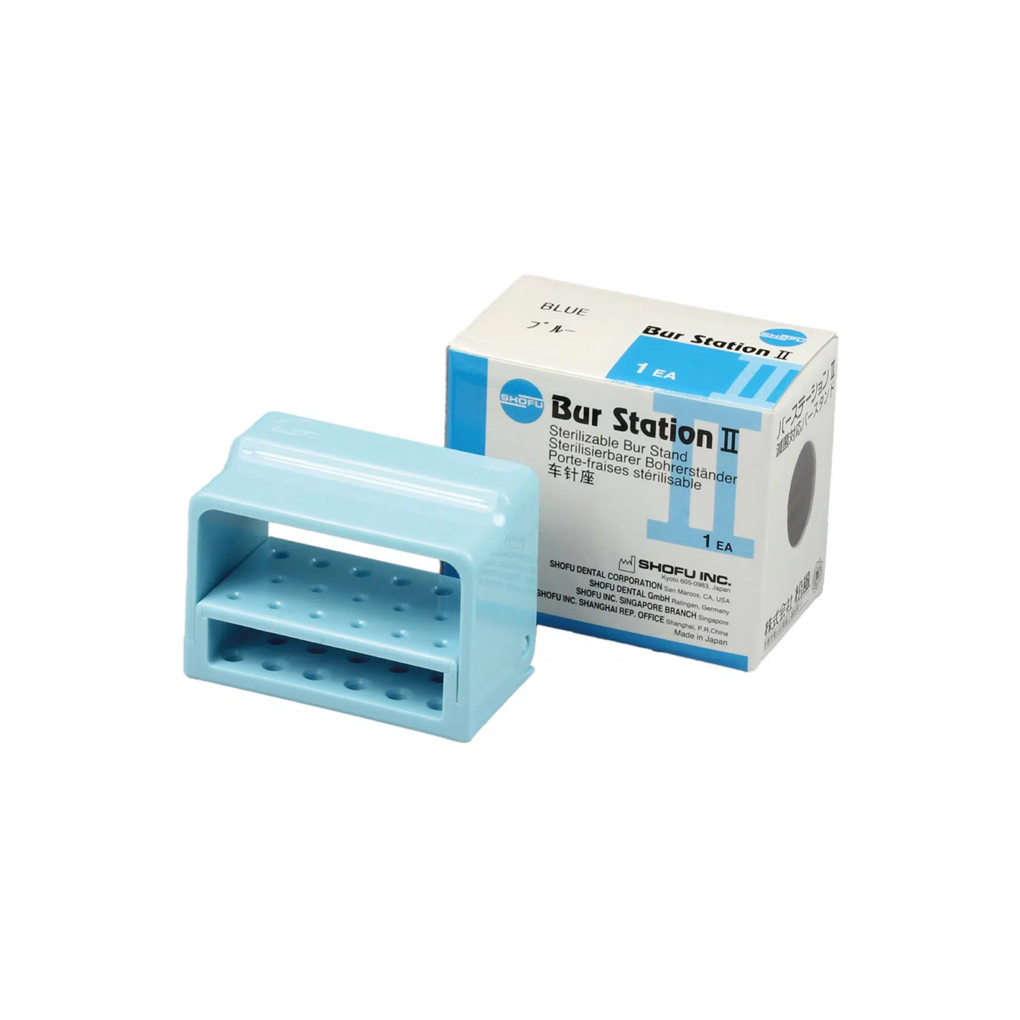 Bur Block Station II Blue