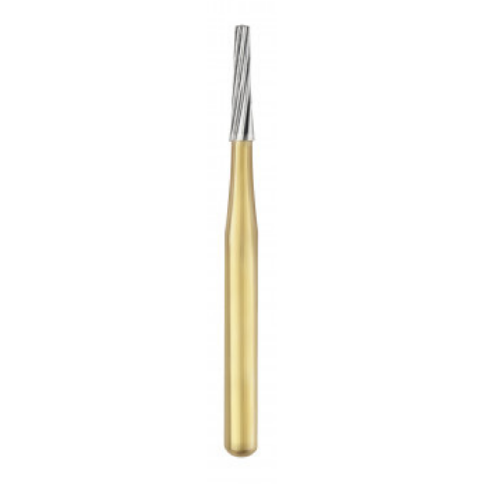 12-Blade Trimming & Finishing Carbide Burs, FG, Flat End Taper, # 7713, 5/Pk, 15713-5