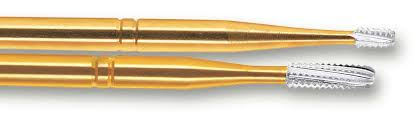 Great White Gold Series Carbide Burs, FG, Pear, # 330, 100/Pk, 13090