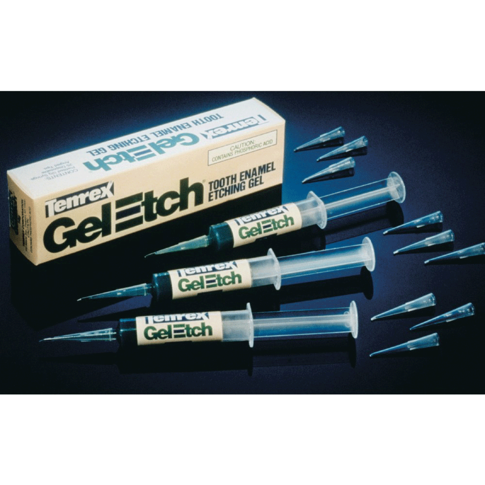 Gel-Etch Enamel Empty Syringes, 3 cc, 5/Pk, 6585
