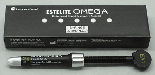 Estelite Omega Polychromatic Composite, Light-Cure, Syringe Refill, Universal Viscosity, 4 g, EA2, 1/Pk, 10722