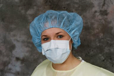 Archway Double-Seal Sensitive Masks, Sky Blue, 50/Pk, 5630ADE-SB