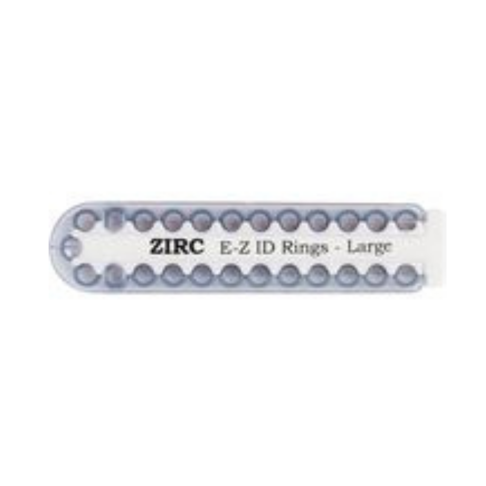 E-Z ID Instrument Rings, Large, Gray, 25/Pk, 70Z200I