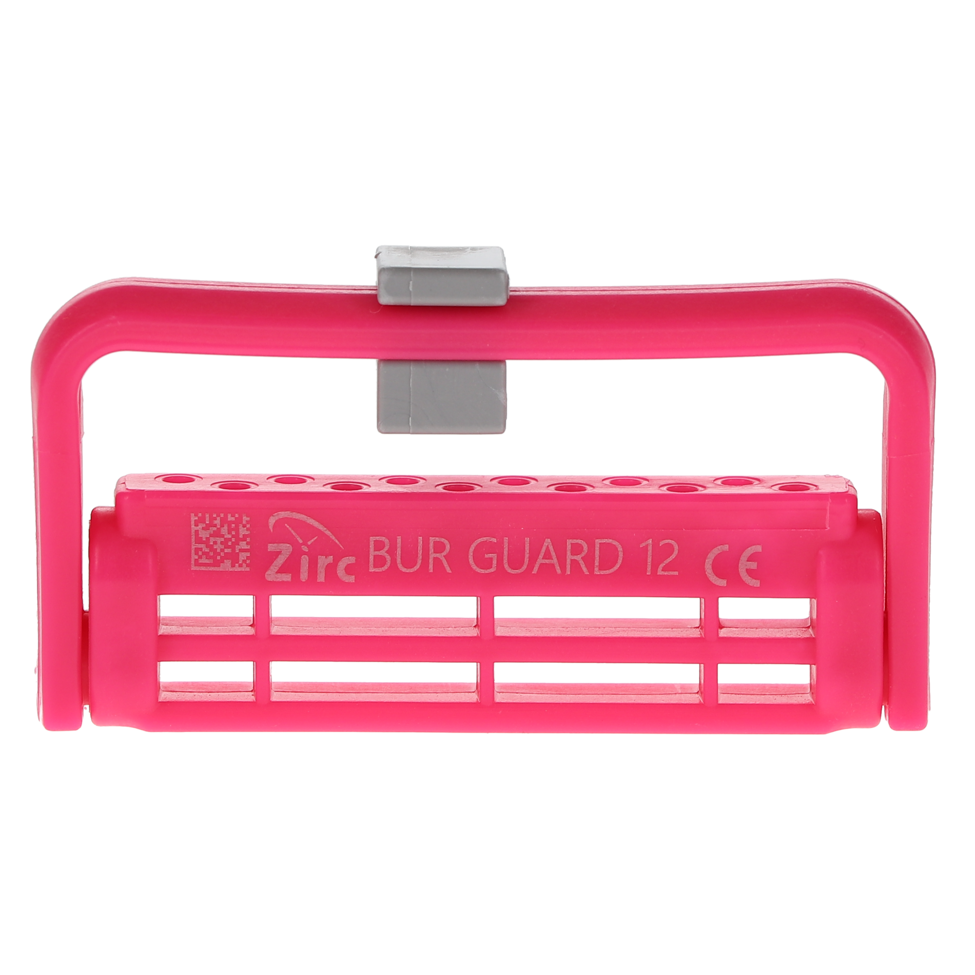 Steri-Bur Guard Plastic Bur Block, 12-Hole, Neon Pink, 1/Pk, 50Z406S