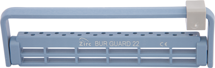 Steri-Bur Guard Plastic Bur Block, 22-Hole, Blue, 1/Pk, 50Z410B