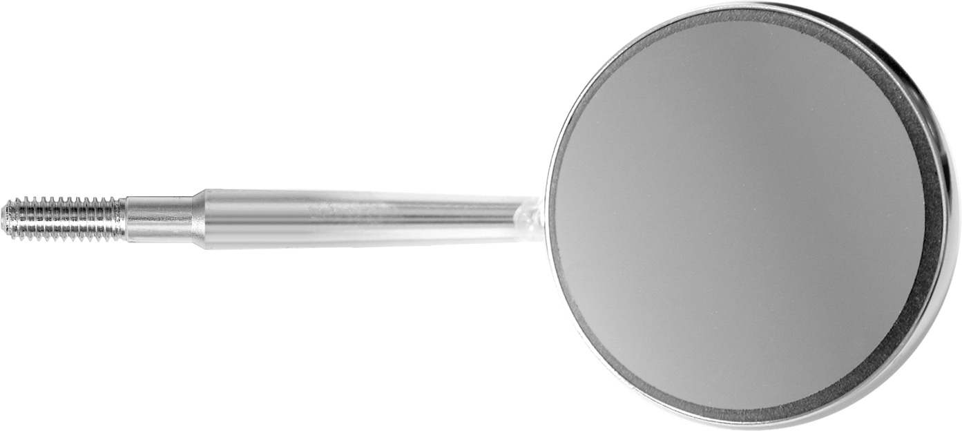 Cone Socket Mirror Handle, Single-Ended, Front Surface, # 4, Standard, 6.3 mm, 1/Pk, AEM4