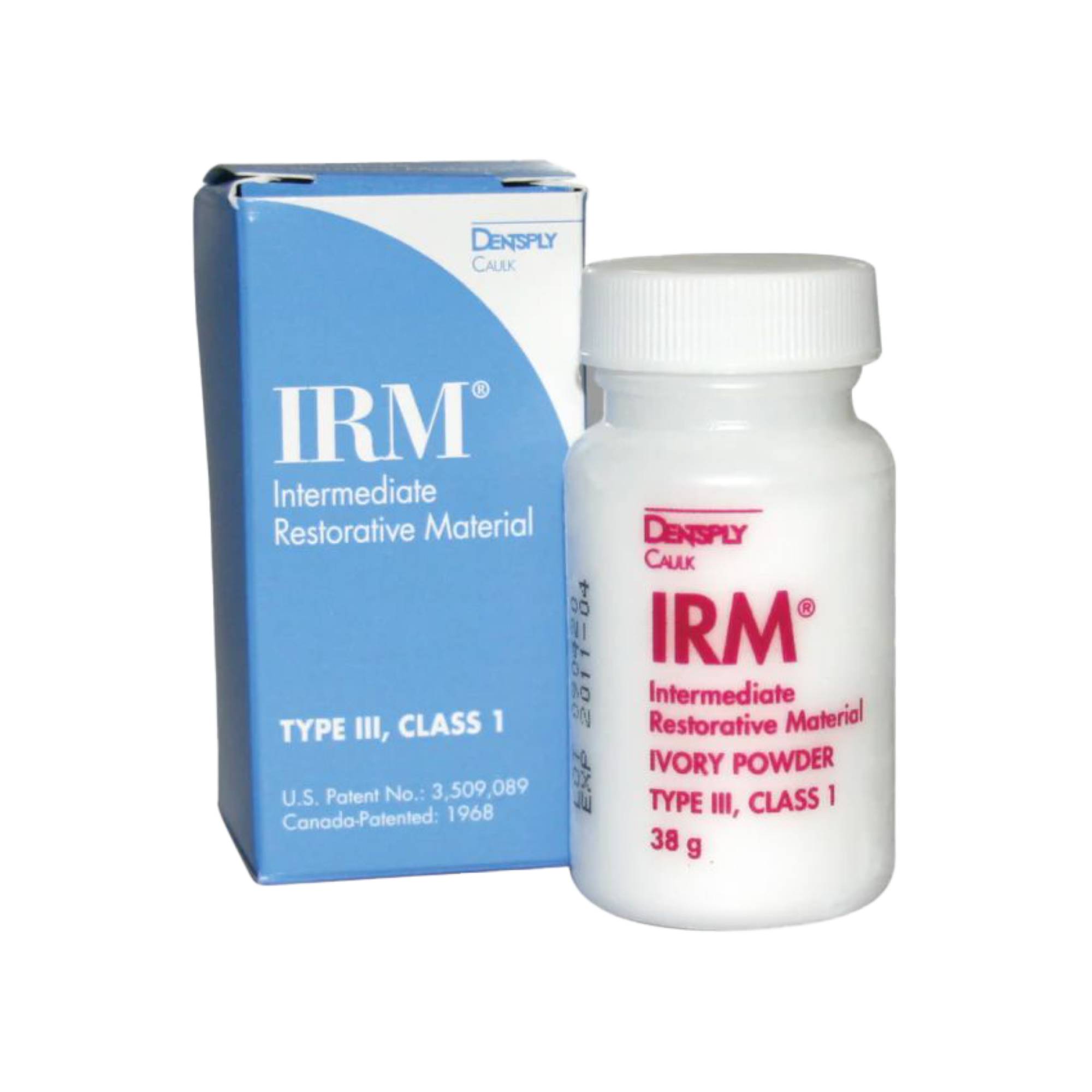 IRM Intermediate Restorative Material, Powder Refill, 38 g, Ivory, 1/Pk
