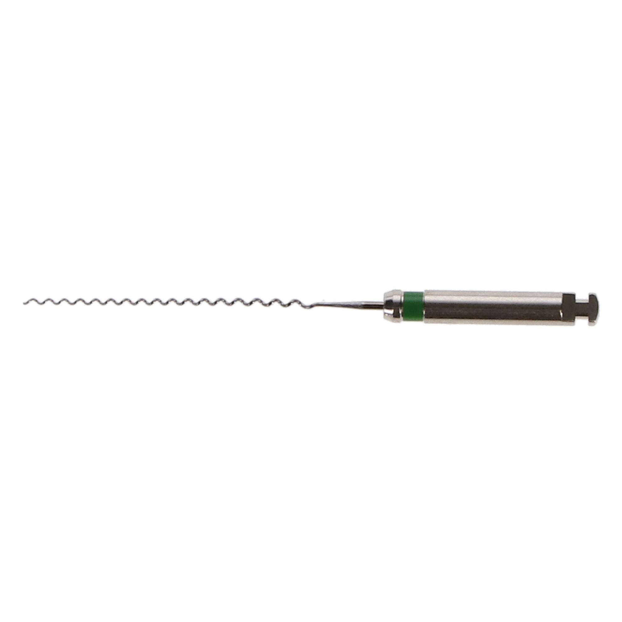 Lentulo Stainless Steel Spiral Fillers, RA, 25 mm, # 3, Green, 4/Pk, 671572