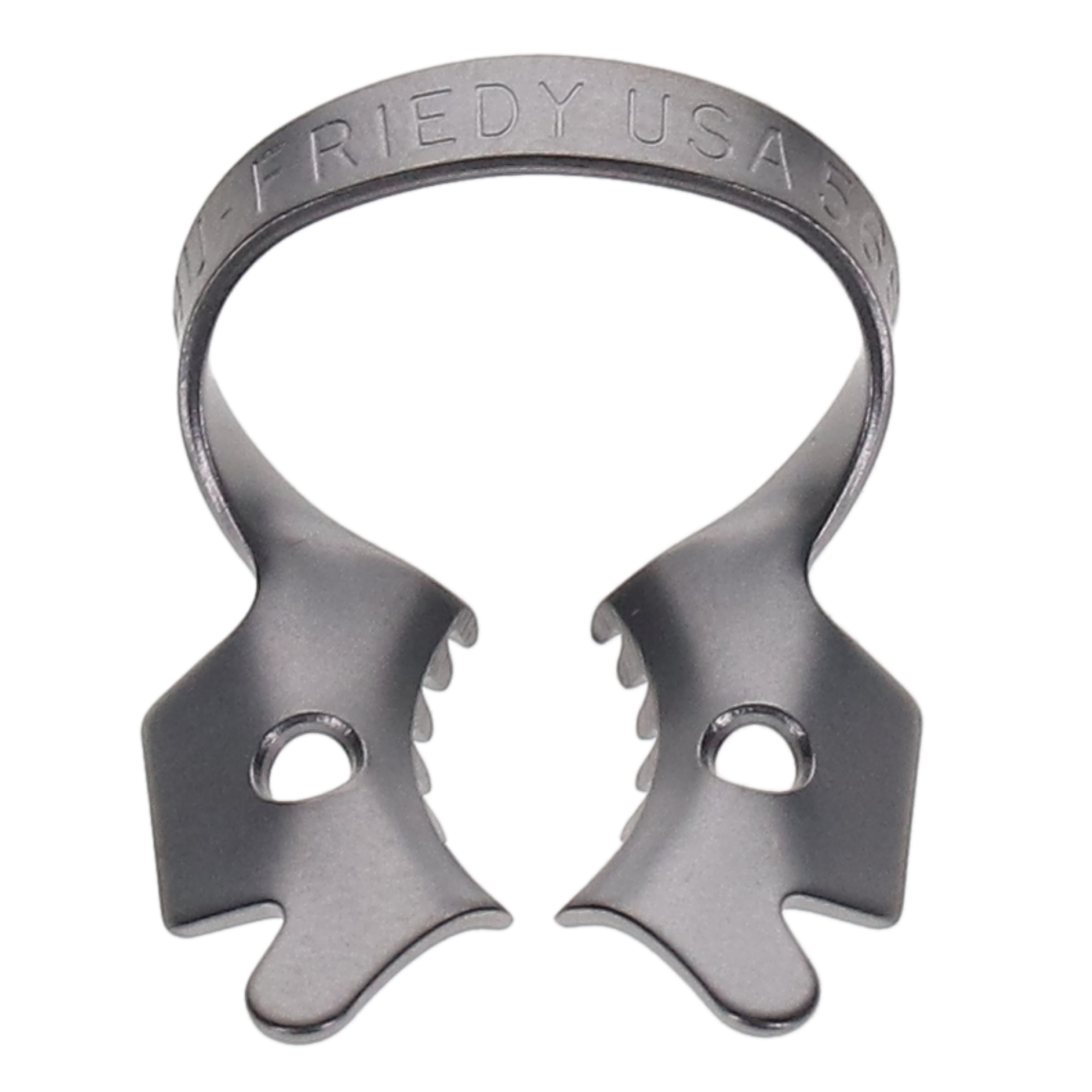 Rubber Dam Clamp, # 56S, Molars, Satin Steel, 1/Pk, RDCM56S