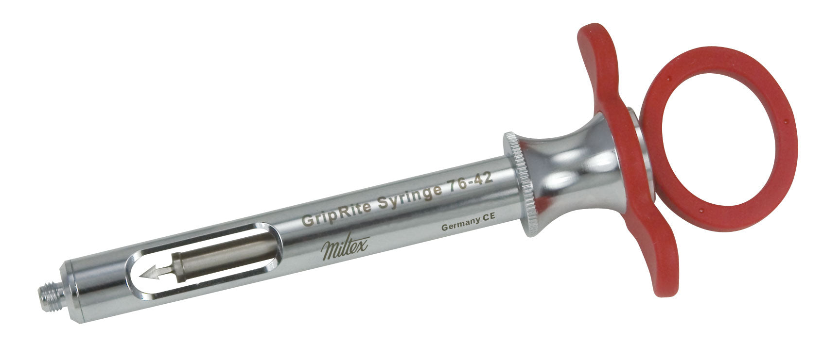 Aspirating Anesthetic Syringe, CW Type, Petite, 1.8 cc, Red, 1/Pk, 76-42