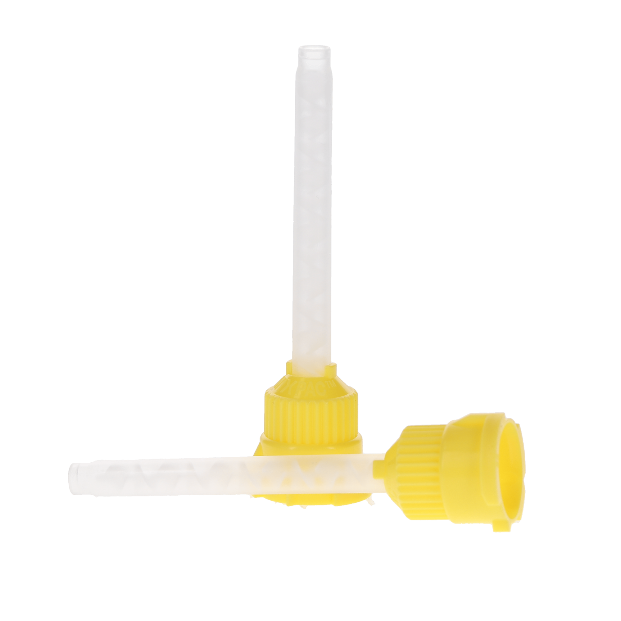 Defend HP Style Mixing Tips, 4.2 mm, Yellow, 48/Pk, VP8105